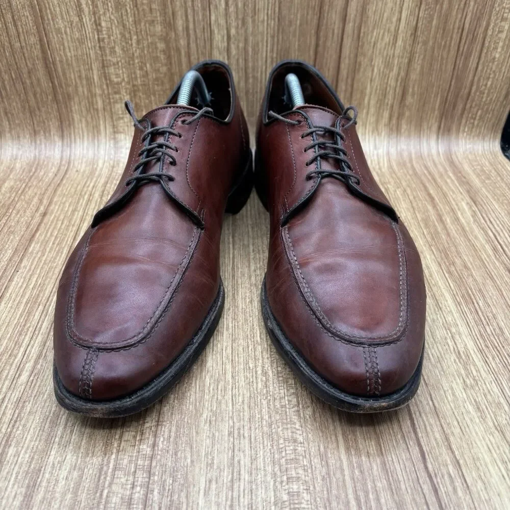 Allen Edmonds LASALLE 12 D Chili Men's Split Toe shoe Oxford Dress LaceUp‎ Shoes